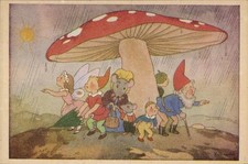 Künstler Ak Versteckt vor dem