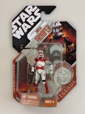 STAR WARS ANNIVERSARY COLLECTION SAGA LEGENDS - SHOCK TROOPER - 2007 - OVP