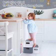 2 Stufen Kindertritt Badhocker