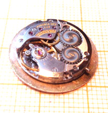 Älteres gebrauchtes Handaufzug Werk JUVENA ETA 2512 7 3/4 defekt Unruhe OK GX60