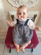 Toller Zustand !! Dachbodenfund ! Antike Sammlerpuppen-Baby, made in Germany !