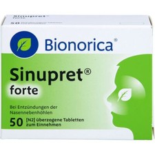 SINUPRET forte überzogene Tabletten 50 St PZN 08625573