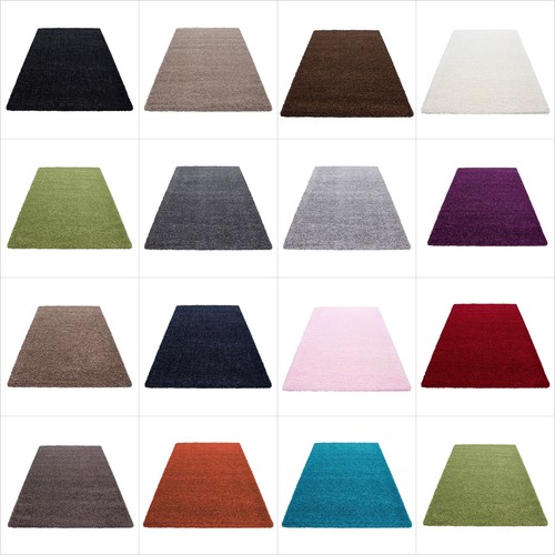 Teppich hochflor einfarbig - hochflor,