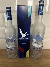 2 x Grey Goose LEERE FLASCHEN