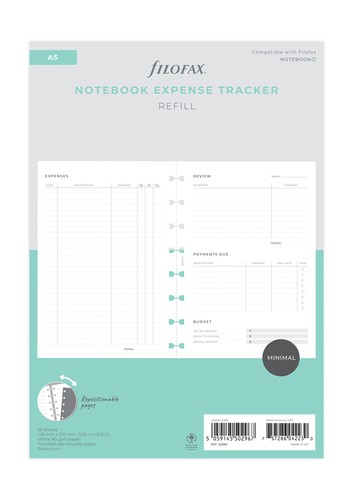 Filofax einlage organizer - einlage,