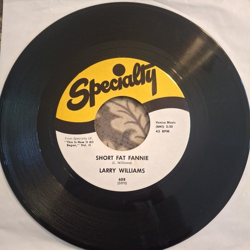 Larry williams short fat - "short,