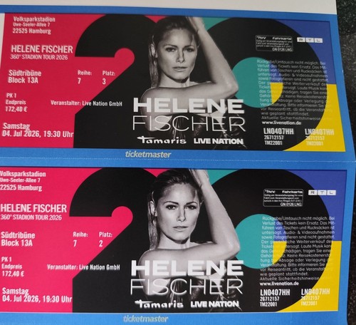 Helene fischer tickets 360 - fischer, 2