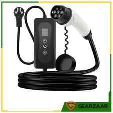 Typ2 EV Ladegerät für Mercedes EQS Ladegerät mit Bildschirm 3,7 KW Tragbares