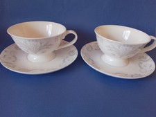 2 LAURA ASHLEY "Hebet" Bone
