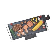 SENYA Plancha Elektrogrill Küchengeräte XL 2200 Watt große Grillfläche Grillspaß