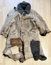1944-1948! Wintermantel Stiefel Holzkiste Gefangenschaft Wehrmacht 2. Weltkrieg