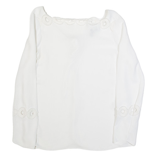Massimo dutti damen top weiß - dutti,