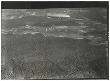 ZZ-3013/ Luftschiff Graf Zeppelin  Foto Luftbild 18 x 13 cm ca.1938
