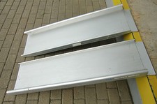 Mobile Rampe Rollstuhlrampe L: 117 cm, Auffahrrampe, tragbar, Meyra