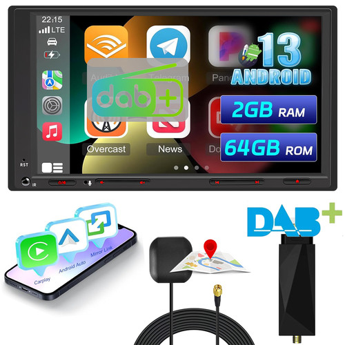 Dab 64gb 2din android 13 - 2din,