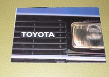 Prospekt Toyota Programm 1980 Starlet Tercel Corolla Carina Corona Cressida