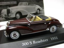 1:43 Mercedes 300 S Roadster 1952 aus der Serie von 'DeAgostini'