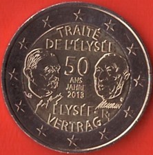 Frankreich - 2 Euro-Kursgedenkmünze - 2013 -  50 Jahre Elysee-Vertrag