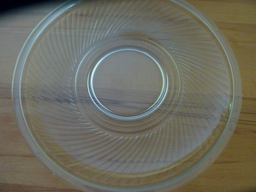 Ddr tortenplatte glas rund - tortenplatte,