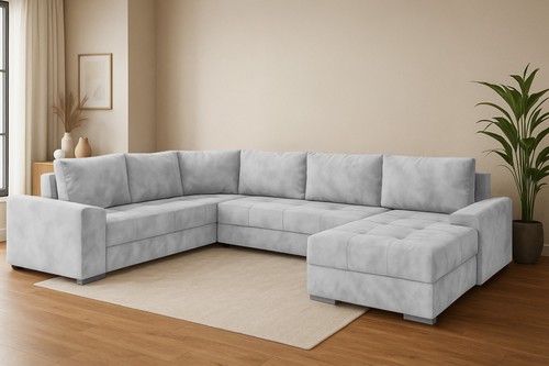Wohnlandschaft hugo form mit - wohnlandschaft,