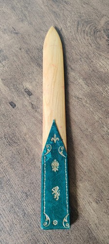 Vintage holz brieföffner - vintage,