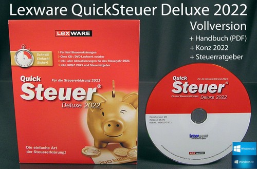 Lexware quicksteuer deluxe - lexware,