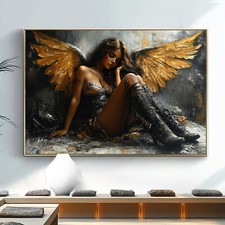 Leinwandbild Engel Erotik