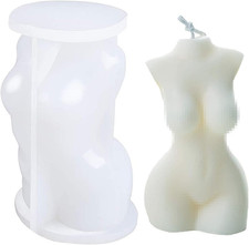 Silikonform für Kerzen