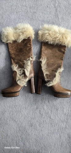 Boss orange stiefel lammfell - boss,