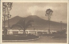 NAPOLI Italien RPPC Vesuv