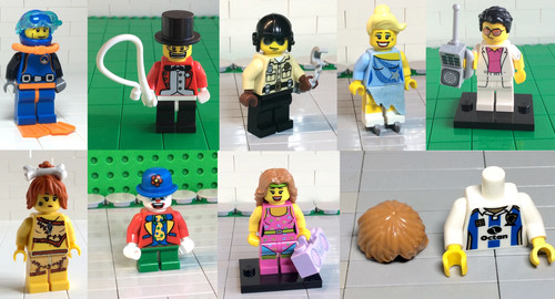 Lego figur minifig - -,