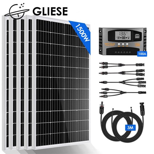 1500w 12v solarpanel kit - 1500w,