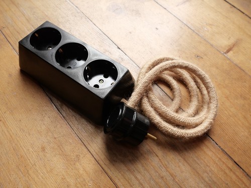 Steckdose bakelit mit - bakelit,
