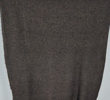 Stoff Rest Strick braun Nähen