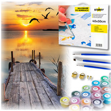 Malen nach Zahlen Bild mit