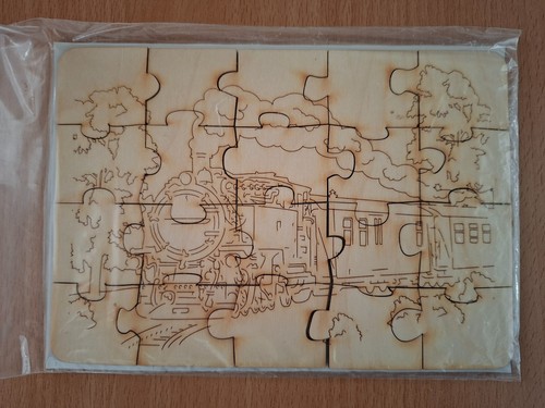 Holz puzzle zum - holz, ausmalen