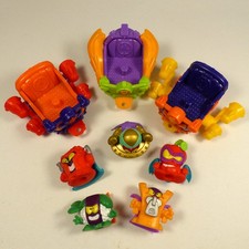 SUPERTHINGS Serie 5 Figuren Konvolut x5 seltene ALIEN BANDIT Gold x3 Fahrzeuge (#2)