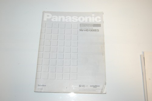 Panasonic hs1000 eg - nv-hs1000,