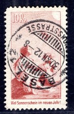 SCHWEIZ 1912 I gestempelt