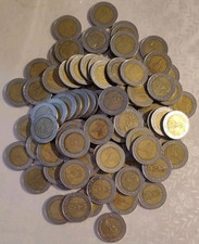 100 X Stück 10 THB Thai Baht