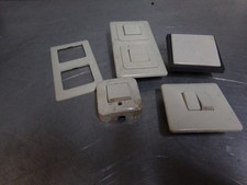 lichtschalter unterputz alt Retro eckig