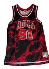 Mitchell & Ness NBA Chicago Bulls Swingman Jersey Damen Trikot Dennis Rodman L