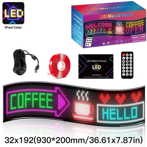 Led display laufschrift - display,