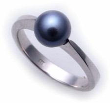 Damen Ring echt Weißgold 585