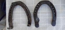 2 alte, große Hufeisen - Deko - Glücksbringer - Hochzeit - Basteln - Schweißen