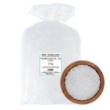 Paraffin Kerzenwachs 5 kg Pastillen 54 - 56 °C Kerzen Gießen Made in Germany