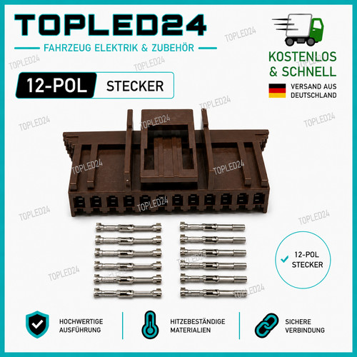 12pin stecker renault - stecker, megane