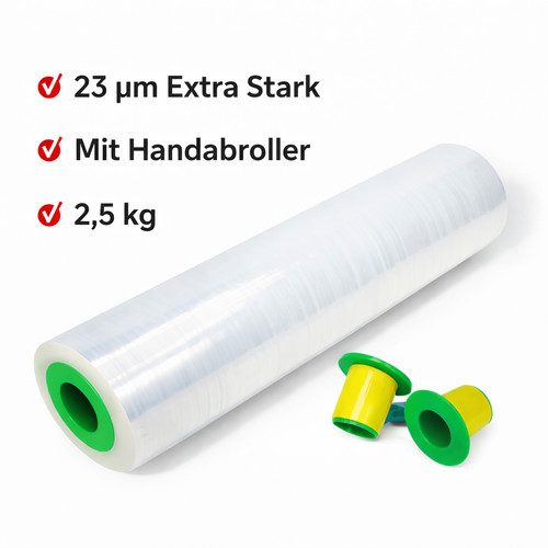 Stretchfolie 50cm 23µm mit