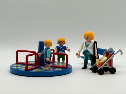 Playmobil spielplatz karussell - spielplatz,