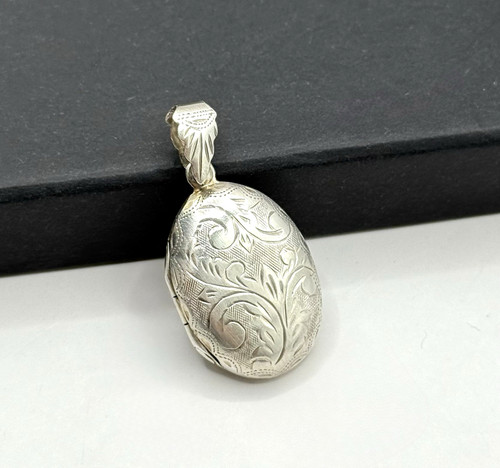 Jugendstil medaillon anhänger - jugendstil,